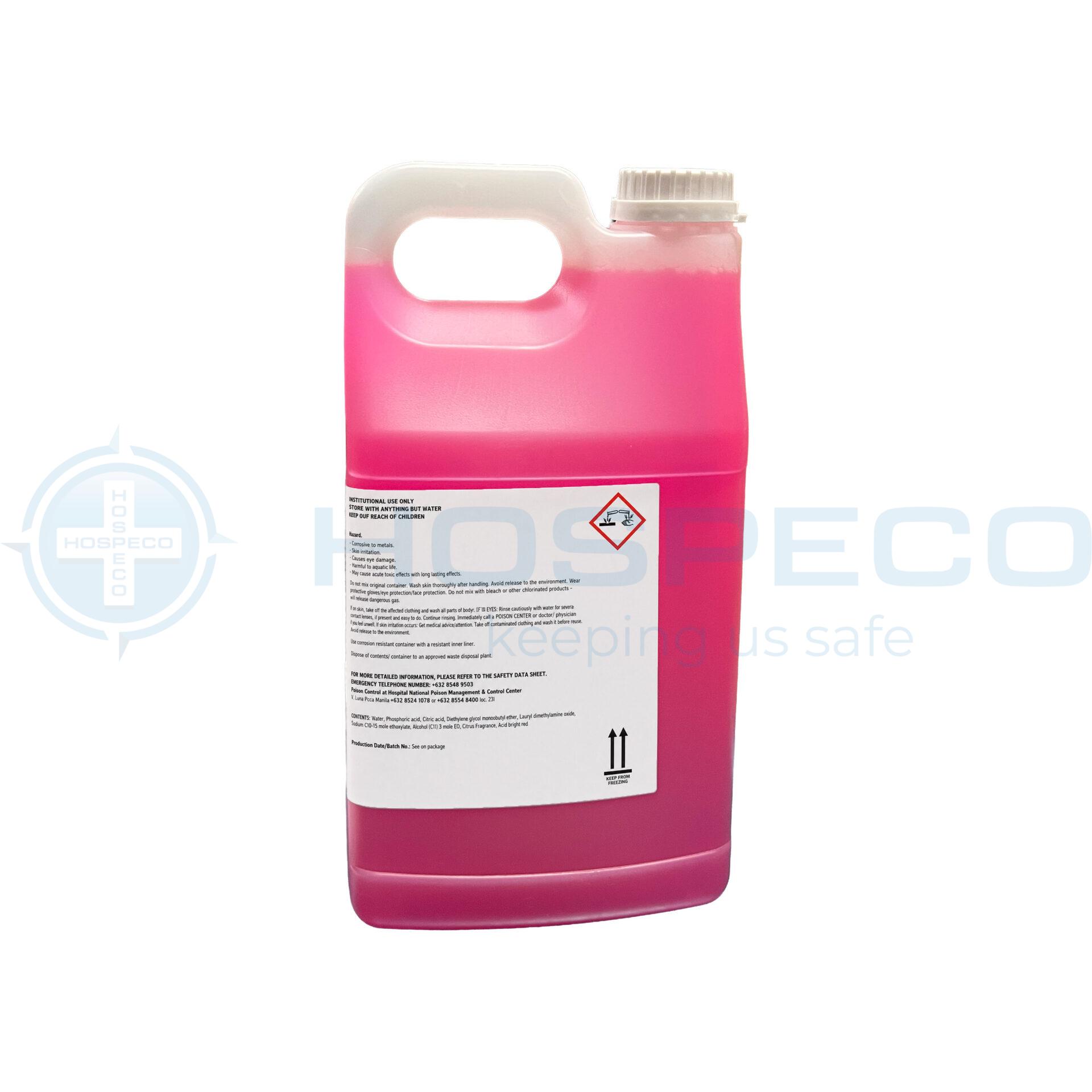 Ecolab Oasis Compac 61 Heavy Duty Acid Bathroom Cleaner - 4