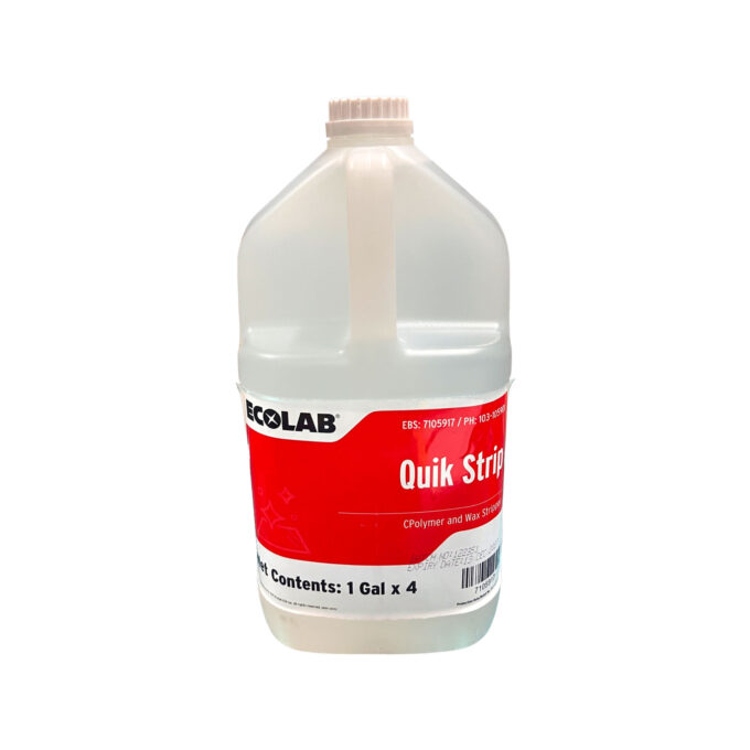 Ecolab Quik Strip Polymer and Wax Stripper 1 Gallon | HOSPECO