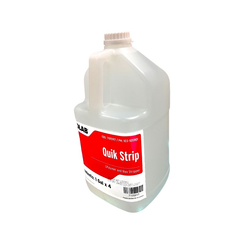 Ecolab Quik Strip Polymer and Wax Stripper 1 Gallon - 3