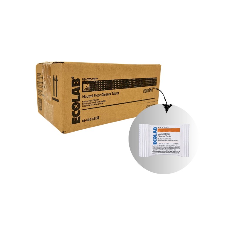 Ecolab ReadyDose Neutral Floor Cleaner 6g - 60 tablets - 1