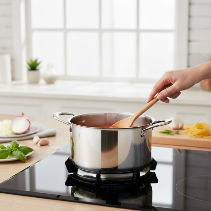Jiwins SS1811 Tri-Ply S/S Sauce Pot 2.8L