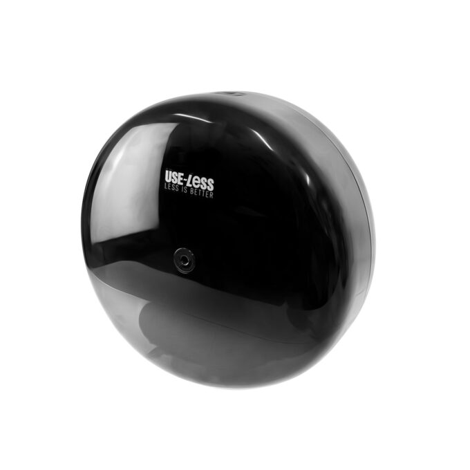 Use~Less Centerpull Jumbo Roll Tissue Dispenser | USELESS JRT Black