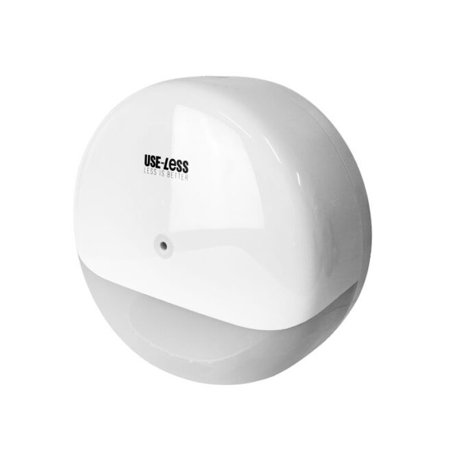 Use~Less Centerpull Jumbo Roll Tissue Dispenser | USELESS JRT White