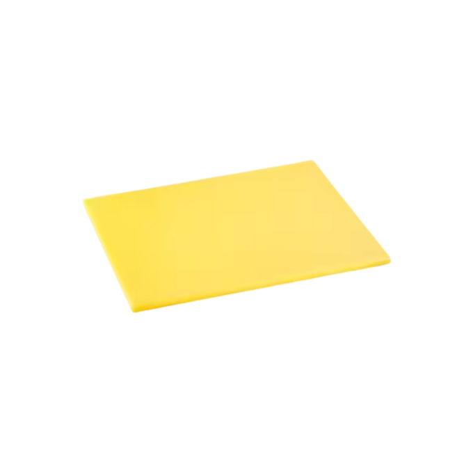 Jiwins CB12181 Cutting Board, Yellow, 12x18x1/2″