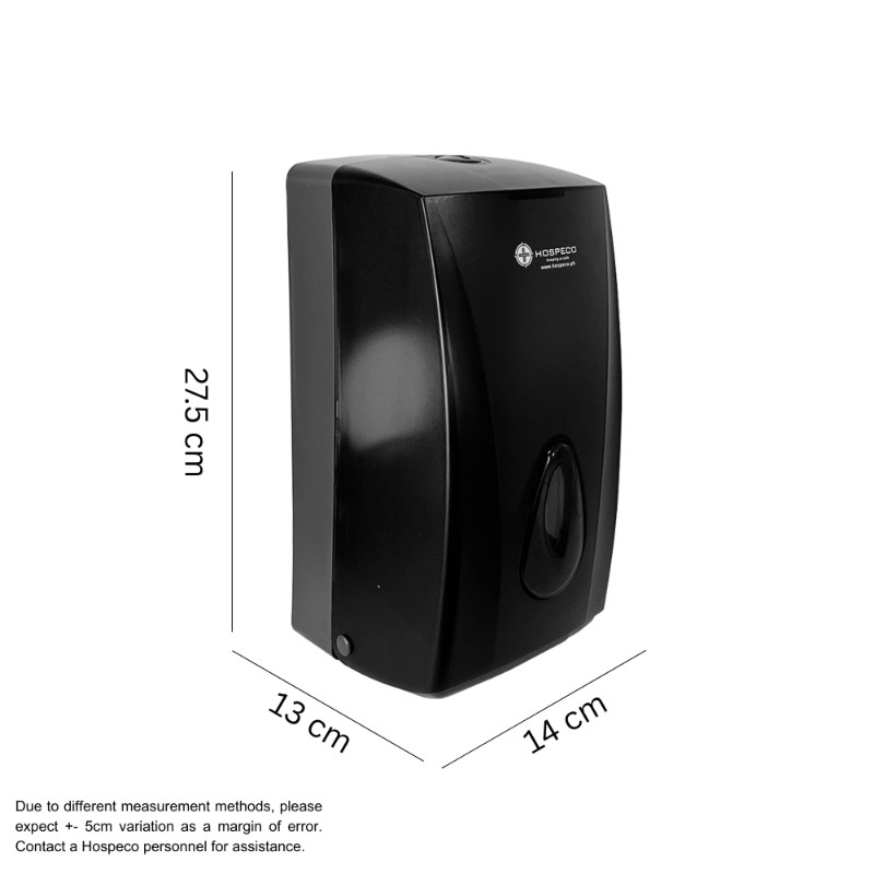 Dual Bathroom & Interleave Pop Up Tissue Dispenser Black - 7