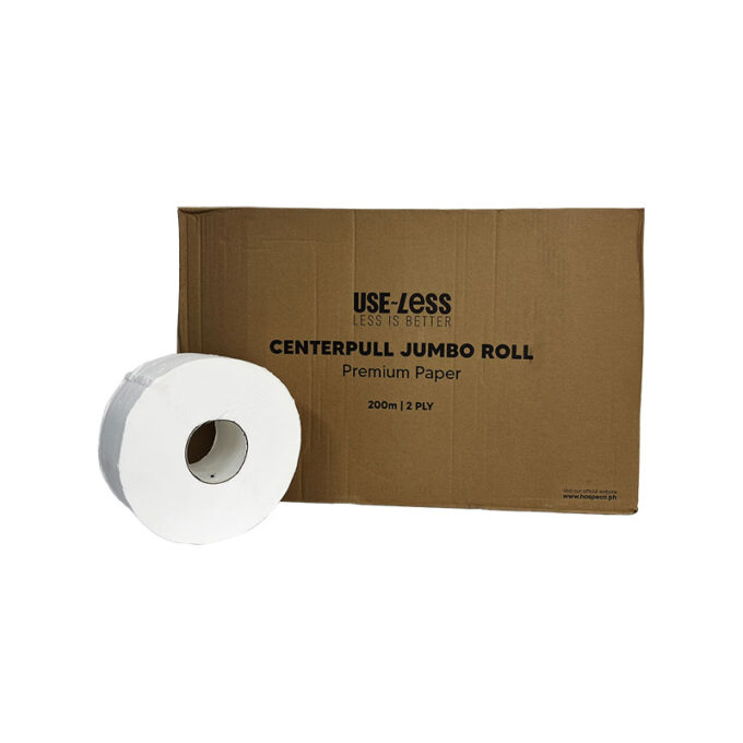 Use~Less Centerpull Jumbo Roll Tissue Paper, 12 rolls