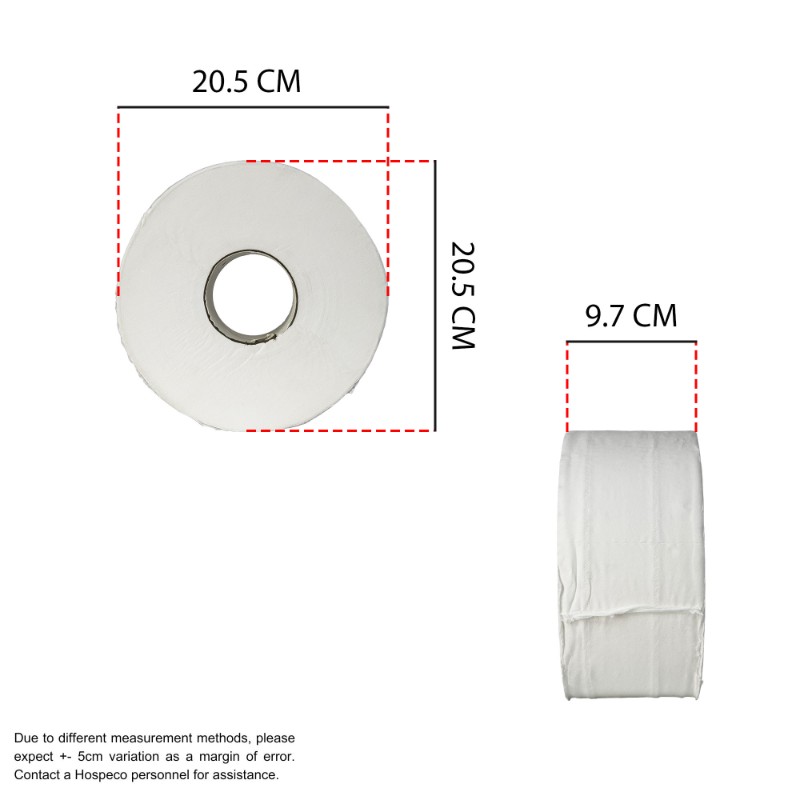 Use~Less Centerpull Jumbo Roll Tissue Paper, 12 rolls - 5
