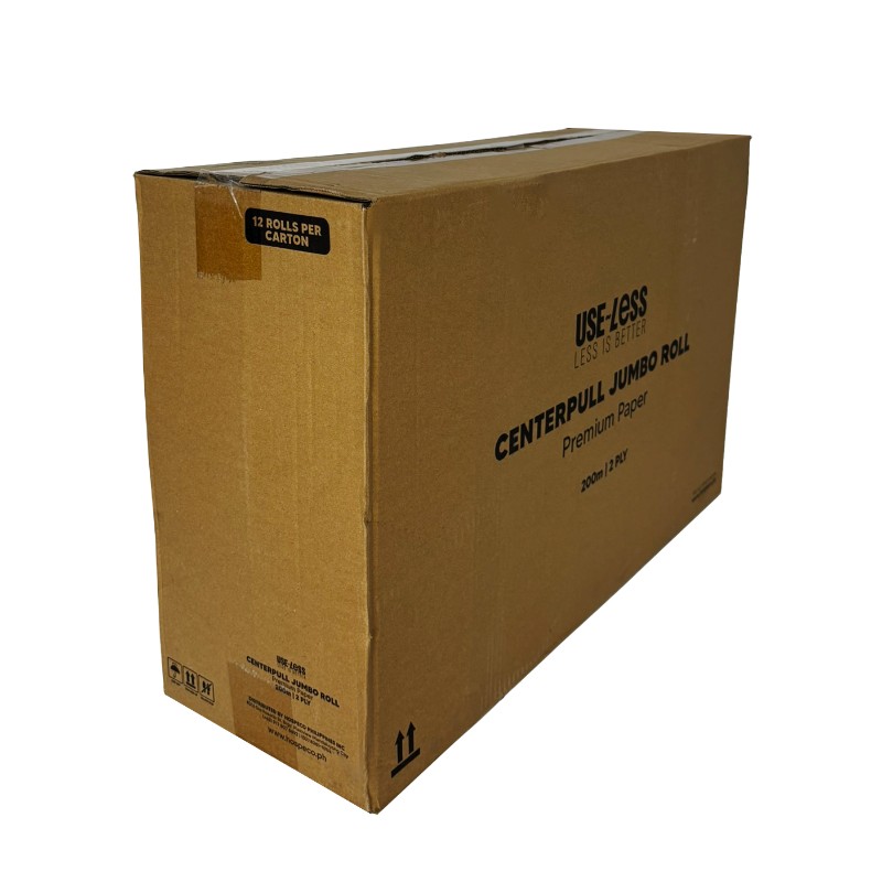 Use~Less Centerpull Jumbo Roll Tissue Paper, 12 rolls - 6