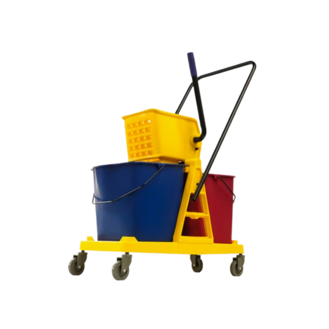 Uniqleen 46L Mop Bucket Side-Press Wringer | JA3015
