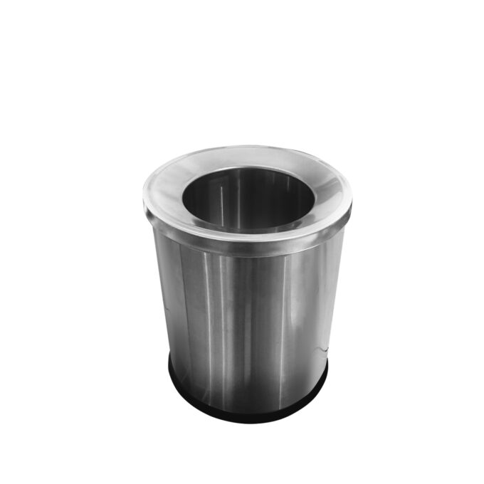 12L Stainless Steel Open Top Trash Bin