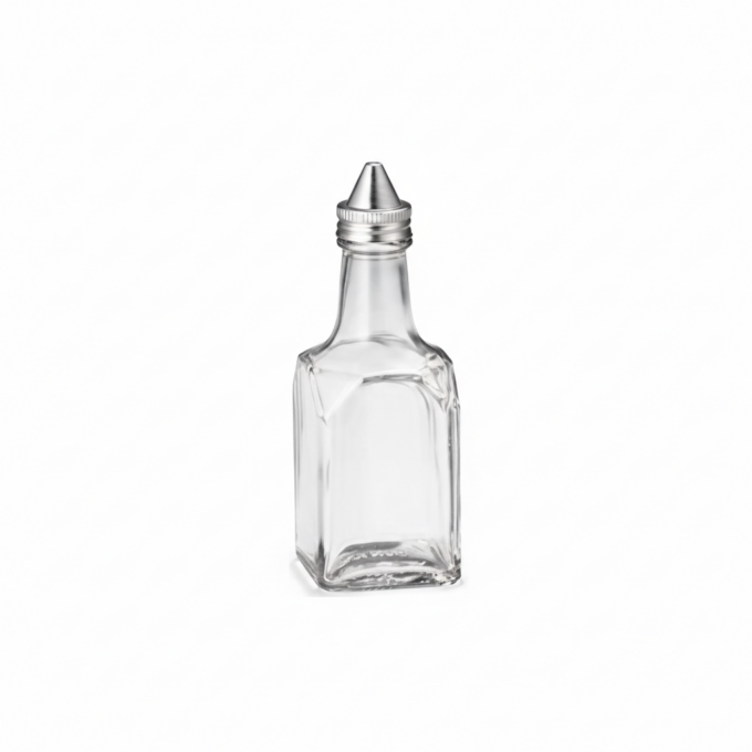 Jiwins Glass Bottle with Steel Cap (Oil...