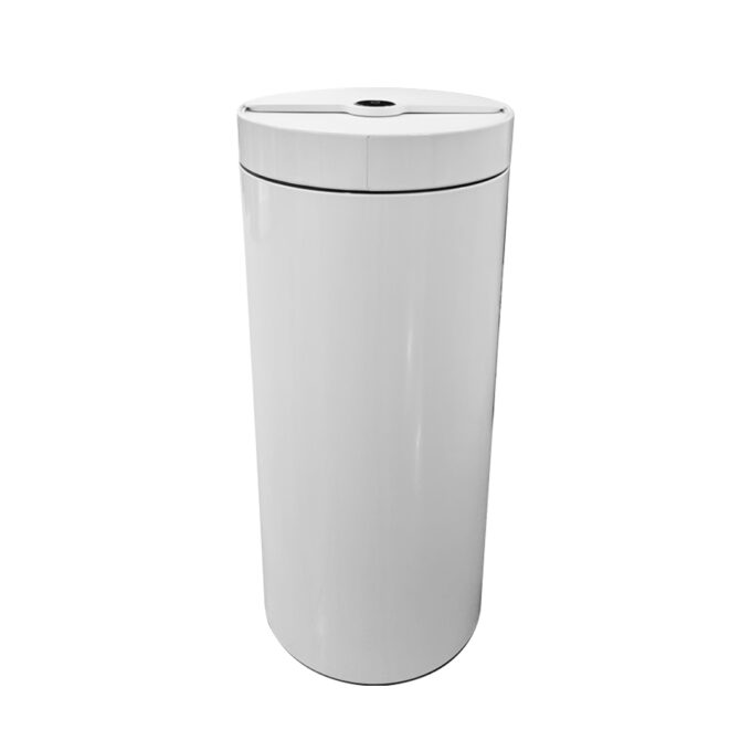 42L Rotary Auto Sensor Trash Bin White
