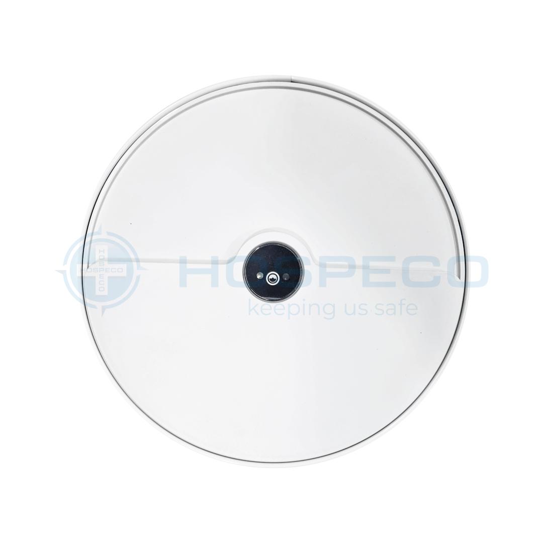 42L Rotary Auto Sensor Trash Bin White - Image 2