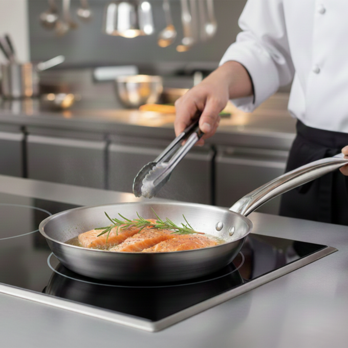 Jiwins FP24 S/S Fry Pan 24 cm