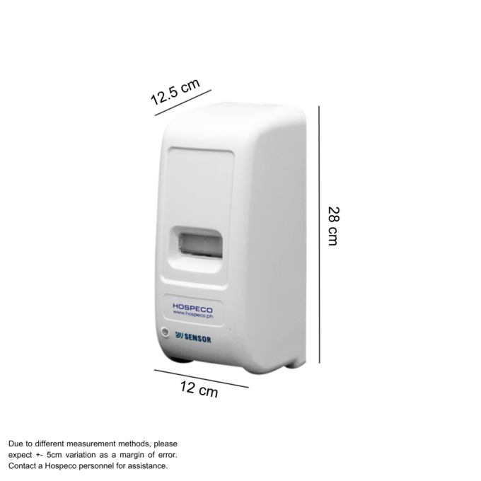 AYT Automatic Foam Soap Dispenser 1000 ml White | Foam Nozzle | Applicable for Foaming Soap | HOSPECO