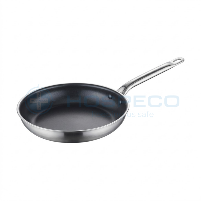 JIWINS-FPN20 SS 443 Fry Pan w/ Non-Stick Coating 8″