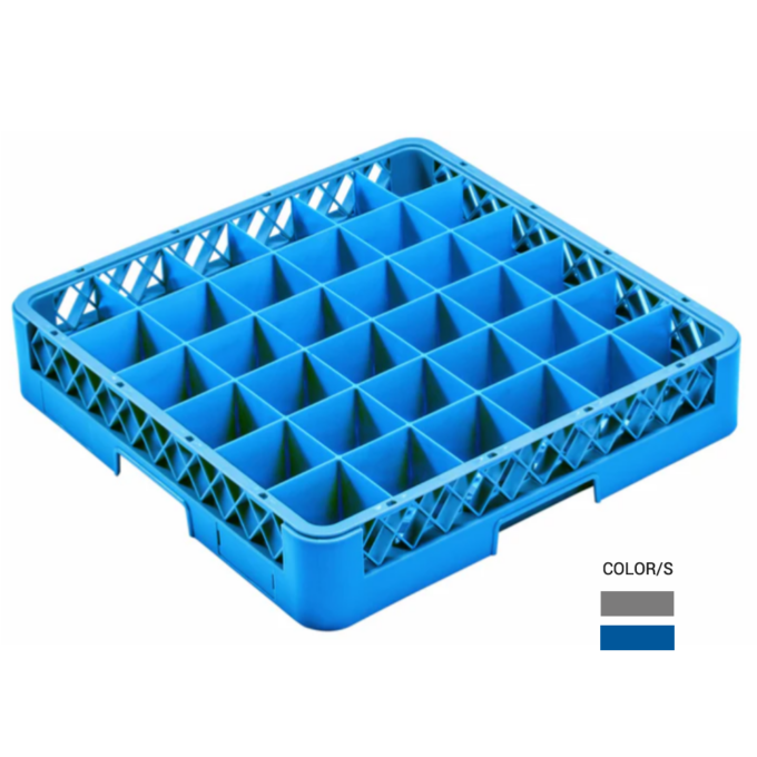 Jiwins JW-36 36-Compartment Glass Rack