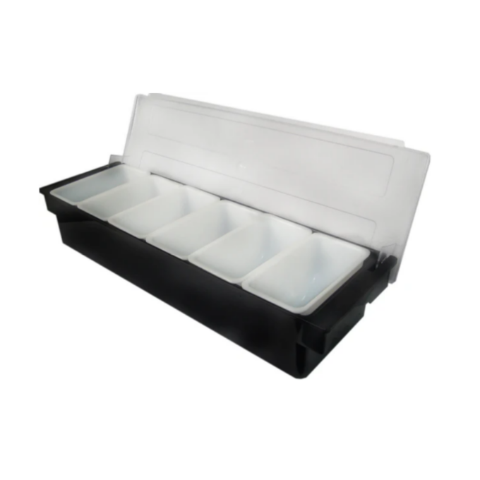 Jiwins JW-B6B 6-Compartment Condiment H...