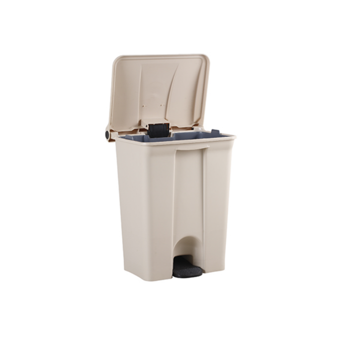 Jiwins JW-CPT45 45.4L  Step-on Container, Beige