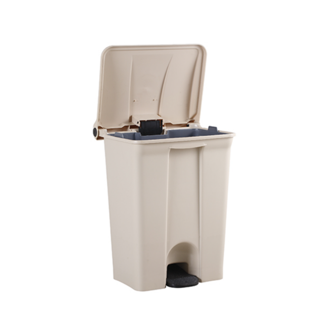 Jiwins JW-CPT87 87L Step-On Container, Beige