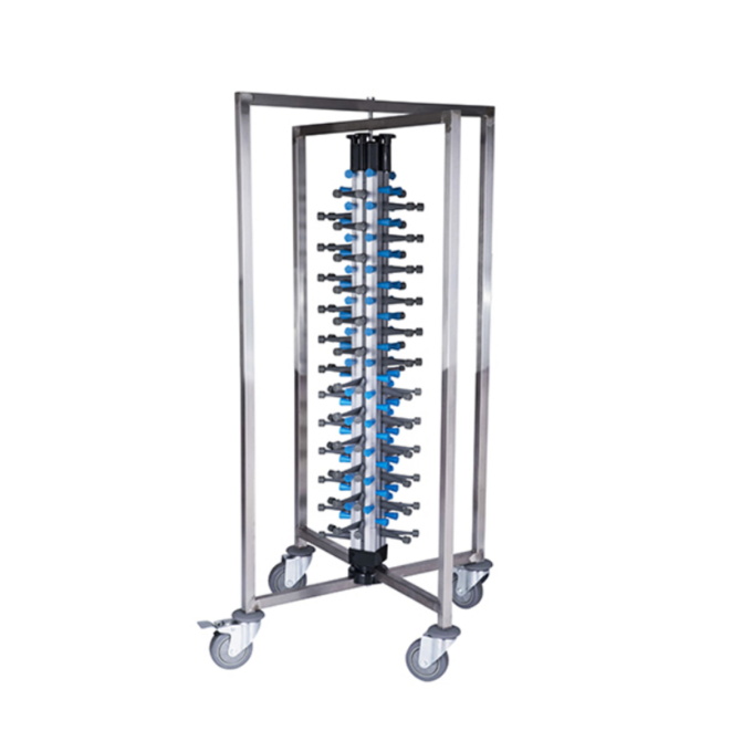 Jiwins JW-DC84 Mobile Plate Rack for 84...