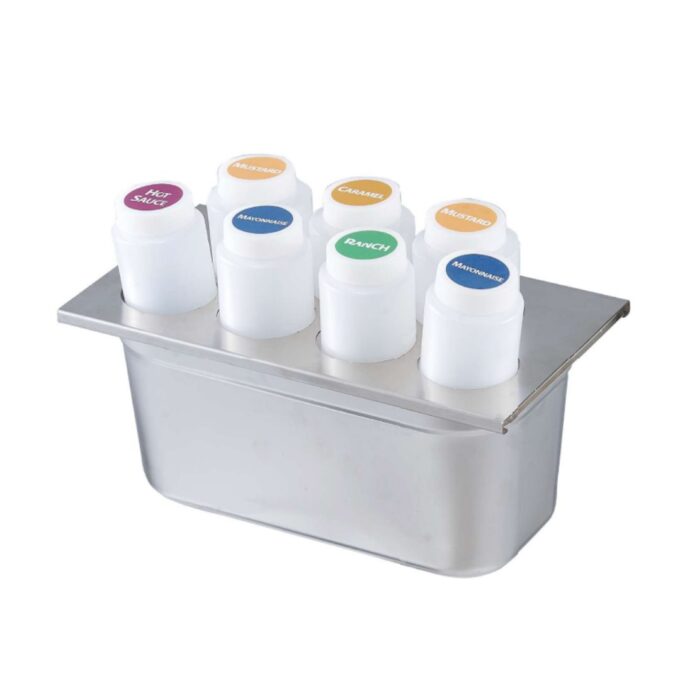 Jiwins JW-FIFO20 20 oz Dual-Way First In First Out Squeeze Bottle