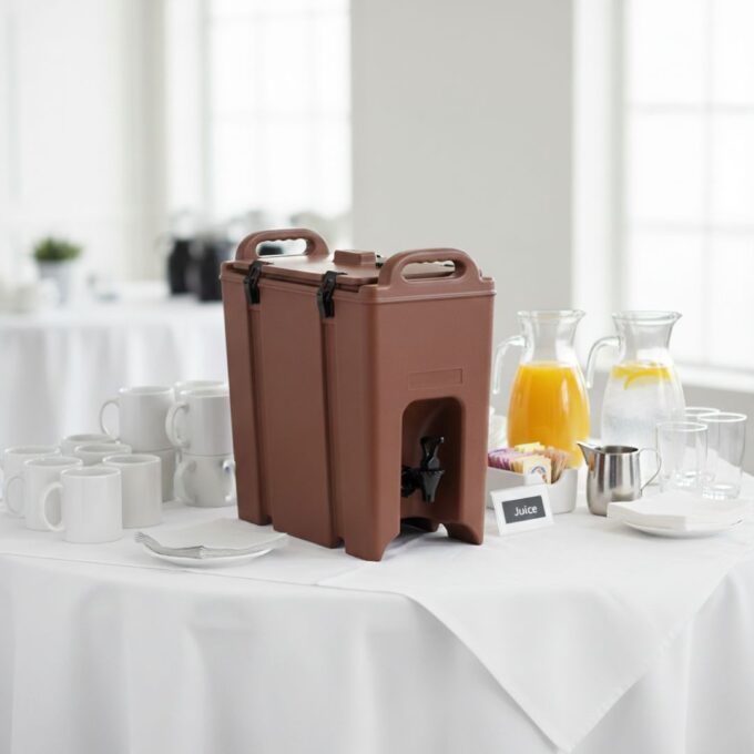 Jiwins JW-INC9.4L 9.4L Insulated Drink Server, Beige