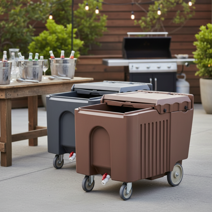 Jiwins JW-SLI Sliding Ice Caddy 110L