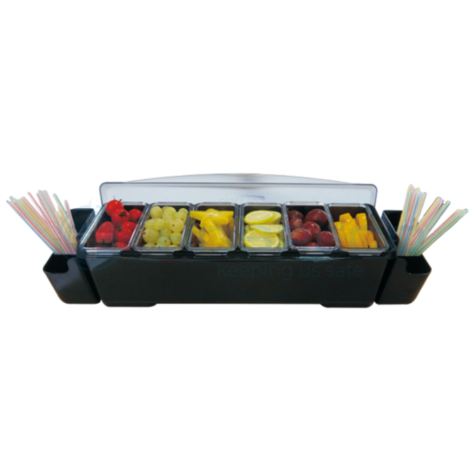 Jiwins BN6L 6-Low Condiment Holder