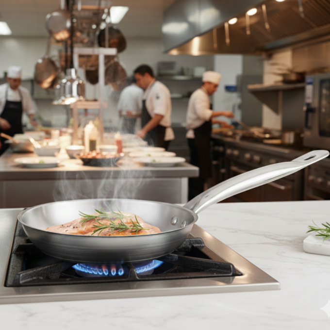 Jiwins FP28 S/S Fry Pan 28 cm