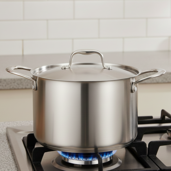 Jiwins SS24141 Tri-Ply S/S Sauce Pot 6.3L