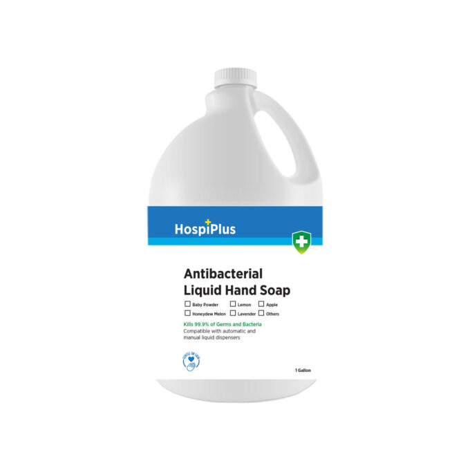 HospiPlus Antibacterial Liquid Hand Soap Unscented Gallon