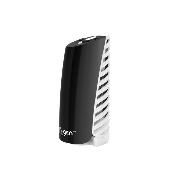 Oxy-Gen Powered VIVA!e Non Aerosol Air Freshener Dispenser Black