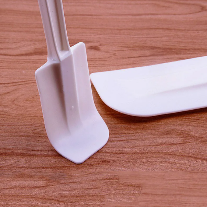 Uniqleen Rubber Scraper 10″ | Blade-Head, White Handle | BA3060