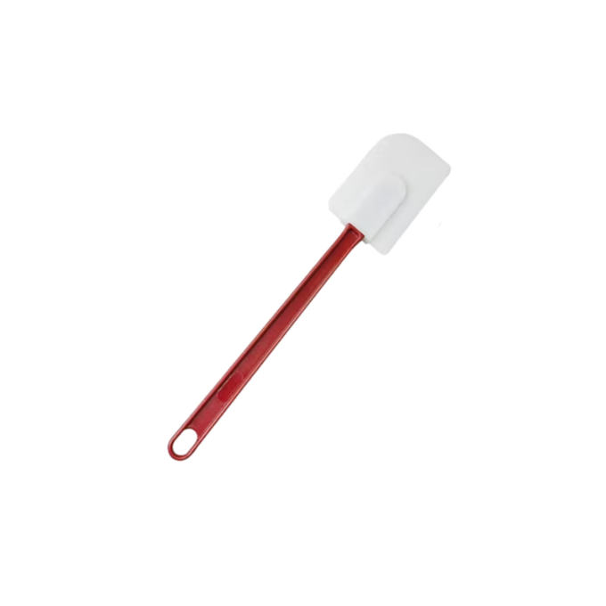 Uniqleen Silicone High Heat Spatula 14″ | Blade-Head, Red Handle | BA3067
