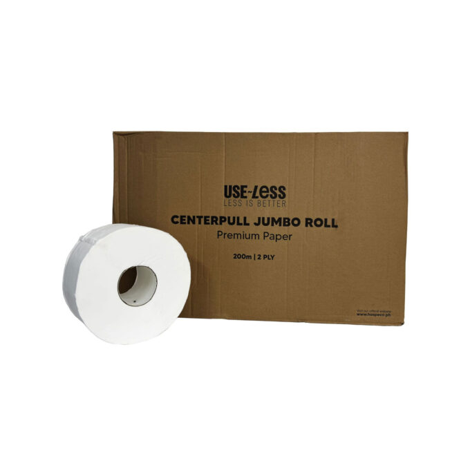 Use~Less Centerpull Jumbo Roll Tissue Paper, 12 rolls