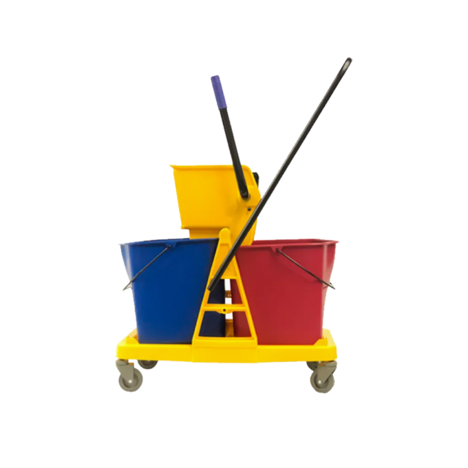 Uniqleen 46L Mop Bucket Side-Press Wringer | JA3015