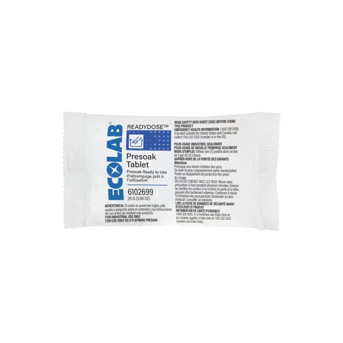 Ecolab ReadyDose Presoak 25g | HOSPECO