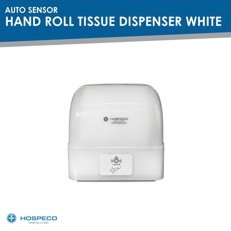 Compact Auto Sensor Hand Roll Towel Dispenser - HRT Dispenser White - 7