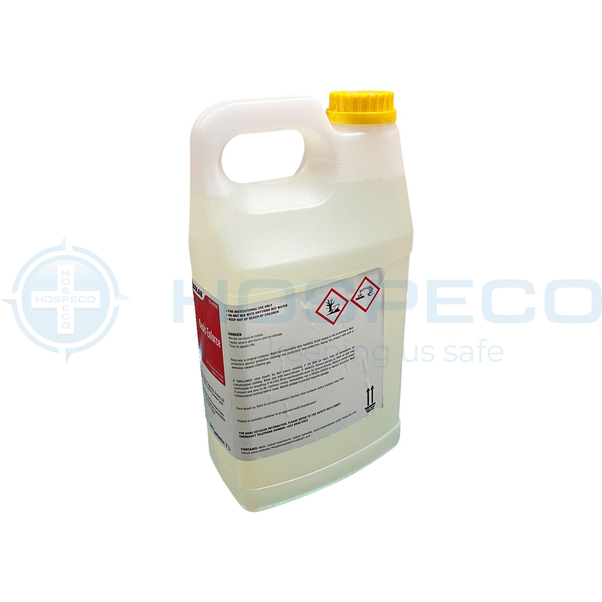 Ecolab Oasis Enforce Self-Foaming Chlorinated Alkaline Cleaner (2)