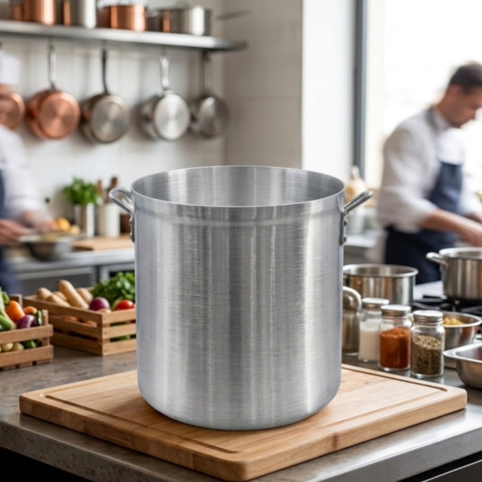 Jiwins ASP40 Aluminum Stock Pot 40QT