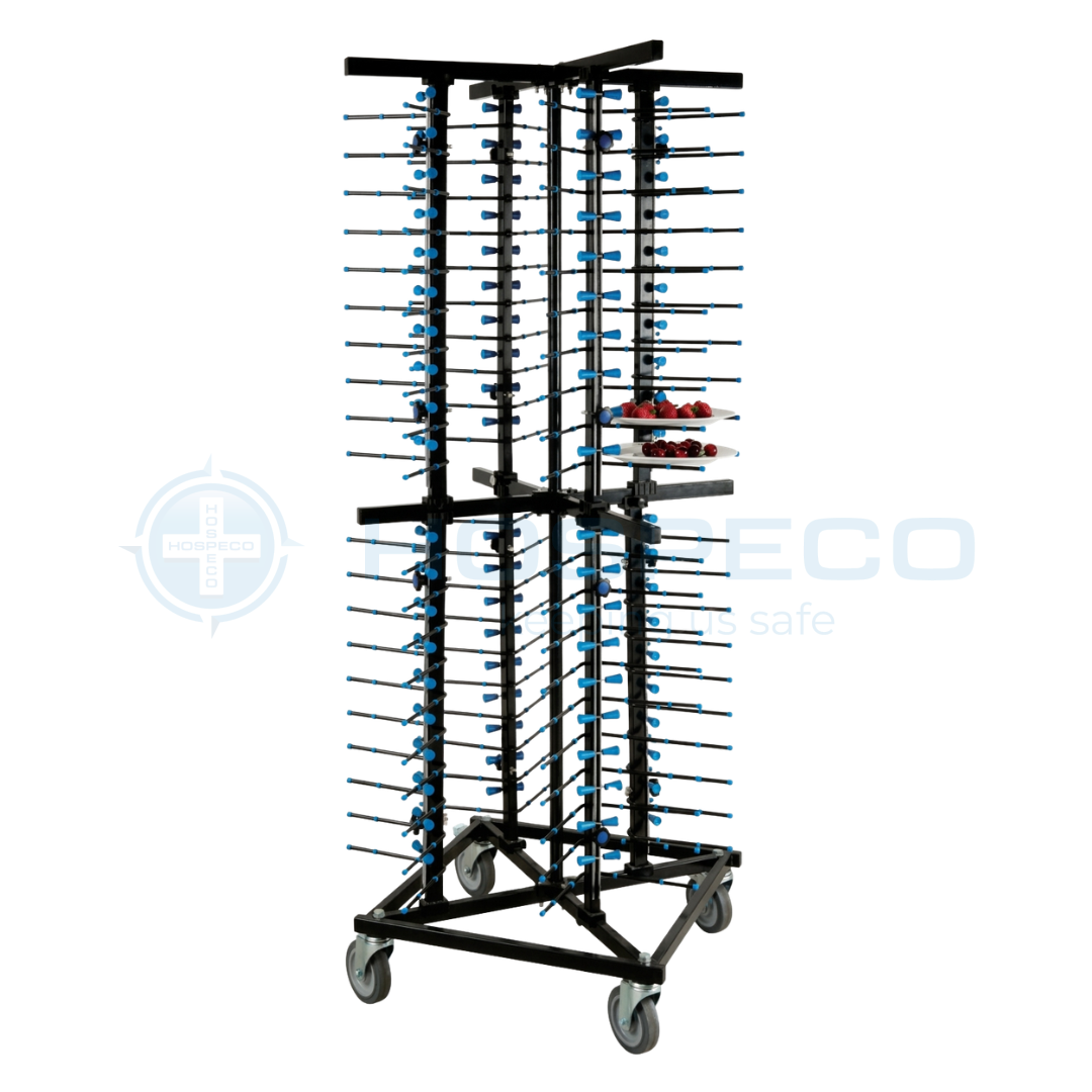 Jiwins - DC80 - Mobile Plate Rack for 80 Plates_1