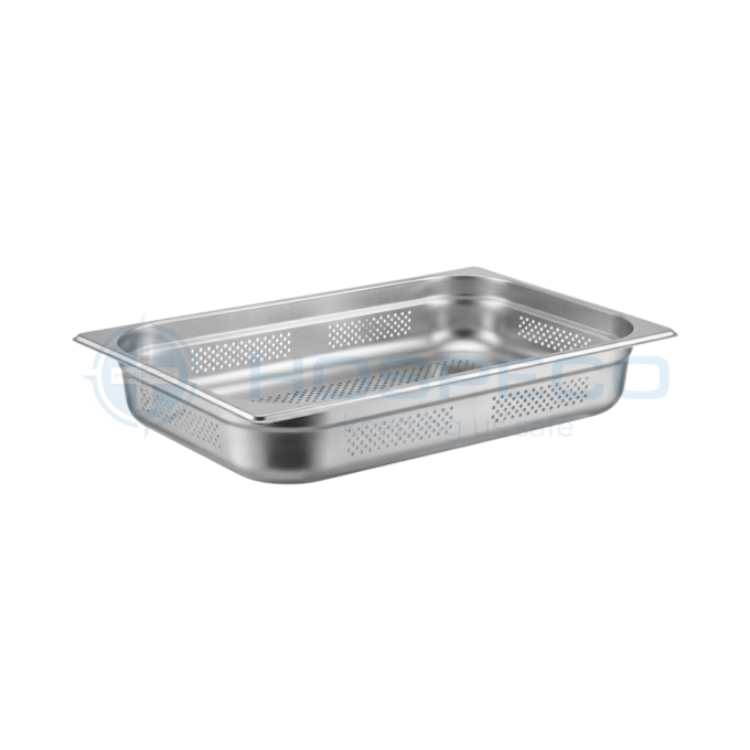 Jiwins E-SS114P S/S 201 European Perforated GN Pan 1/1 4″ Deep