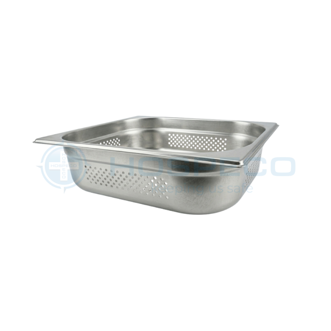 Jiwins E-SS124P S/S 201 European Perforated GN Pan 1/2 4″ Deep