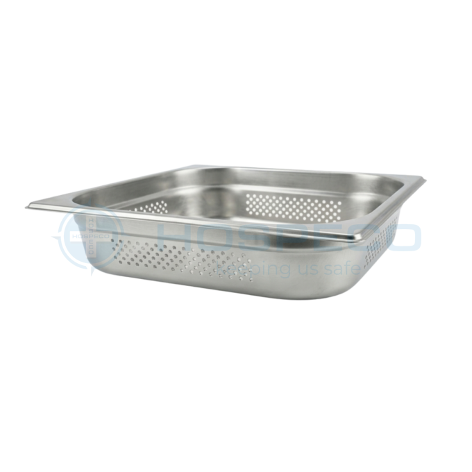 Jiwins E-SS1255P S/S 201 European Perforated GN Pan 1/2 2.20″ Deep