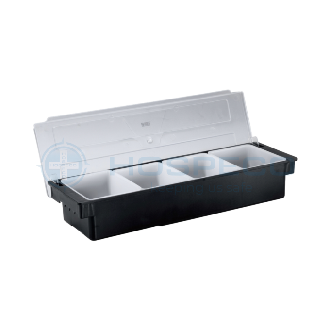 Jiwins JW-B4B 4-Compartment Condiment Holder