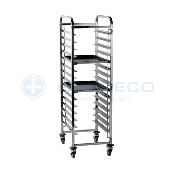 Jiwins JW-EUSK15 15-Tier Sheet Pan Trolley for 40×60 Pans