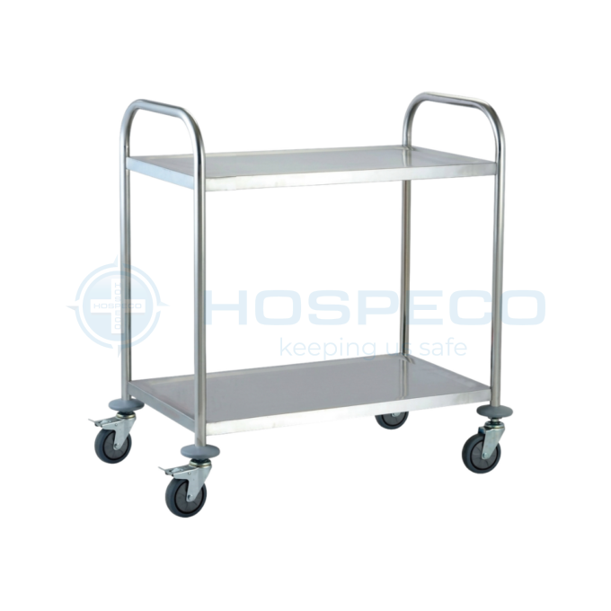 Jiwins JW-TS295 2-Tier S/S Serving Trolley