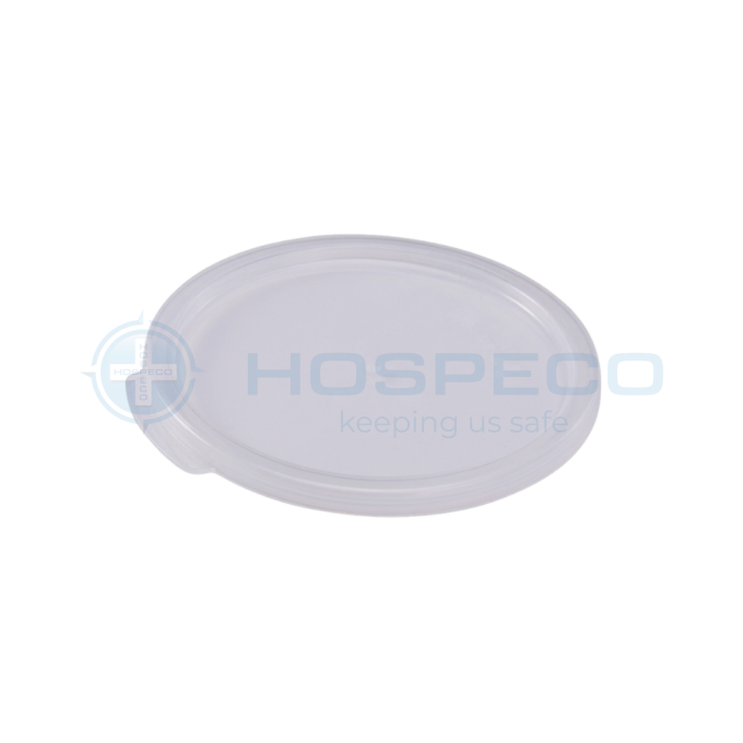 Jiwins P-092P Lid for 6L & 7.5L Round Food Storage Container, Translucent/White