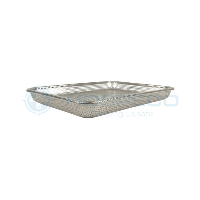 Jiwins PSP1813 Fully Perforated Aluminum Sheet Pan Closed-Bead